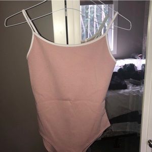 Pink bodysuit